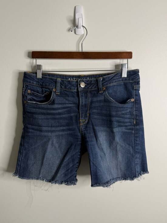 American Eagle Outfitters Pants - American Eagle Skinny Bermuda Jean Shorts size 12